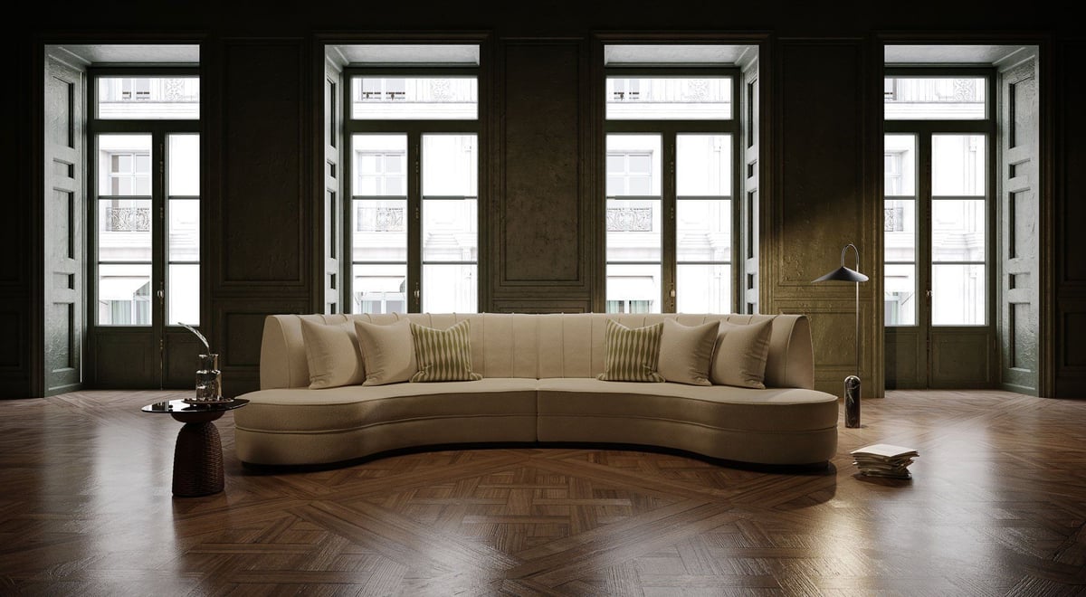 Curved Sofa