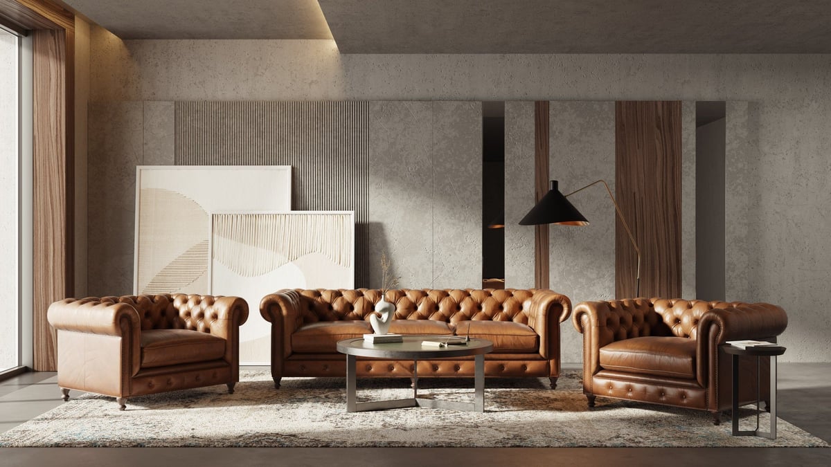 Leather Sofa