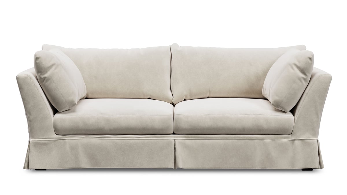 Sofa Silo White Background Render