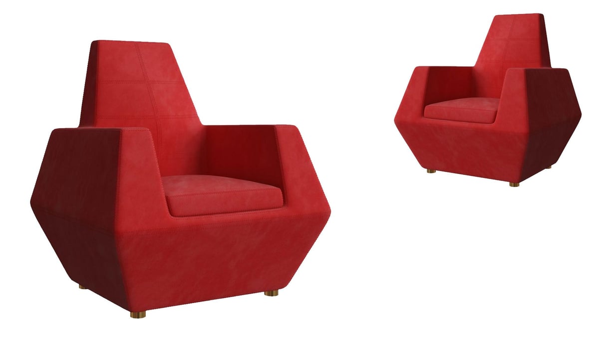 3D Product Spins for an Armchair Advert A Shot of a 360 Product Spin of a Designer’s Armchair