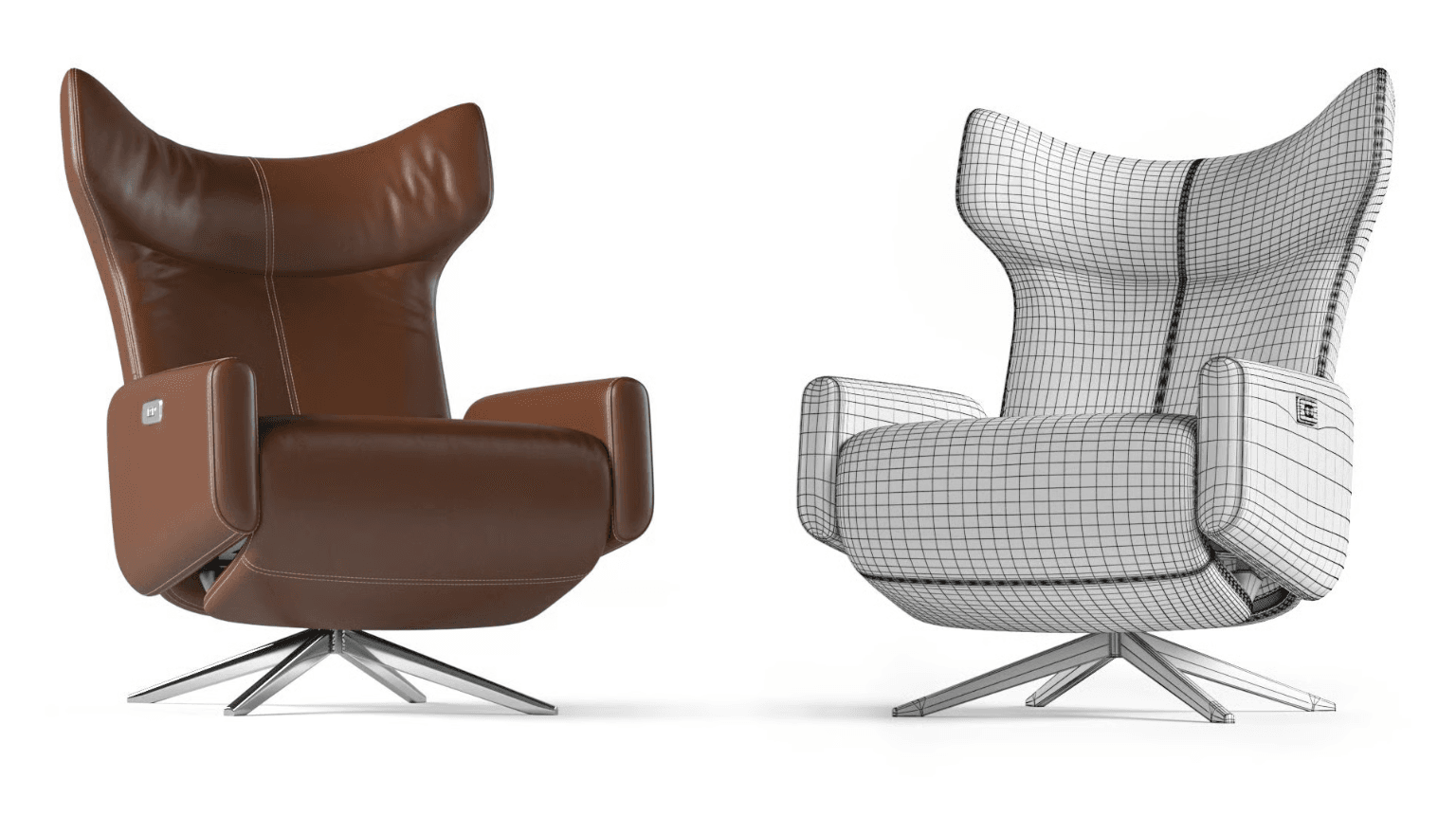 Furniture Marketing Assets Created from 3D Models CAD files, dimensions, and material references for furniture 3D visualization