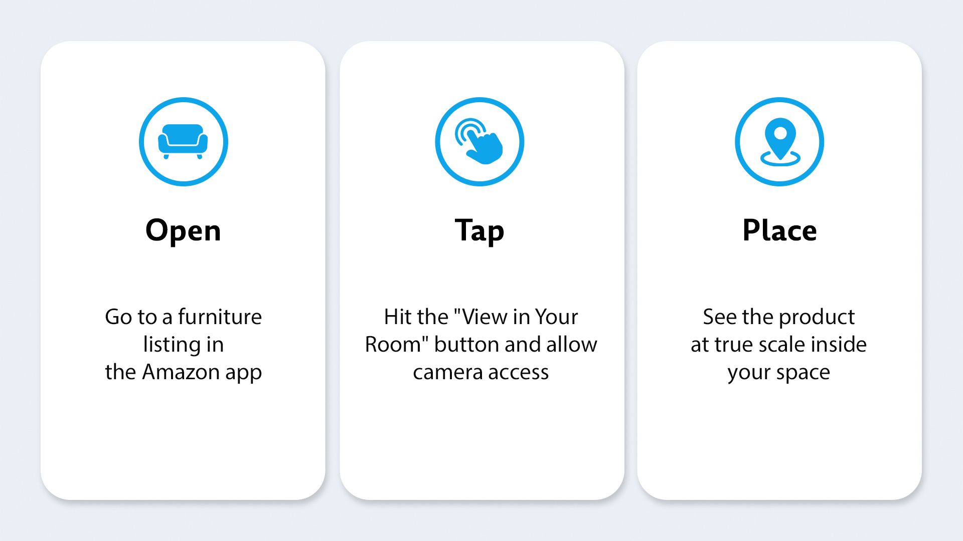 How “View in Your Room” Works for Furniture on Amazon