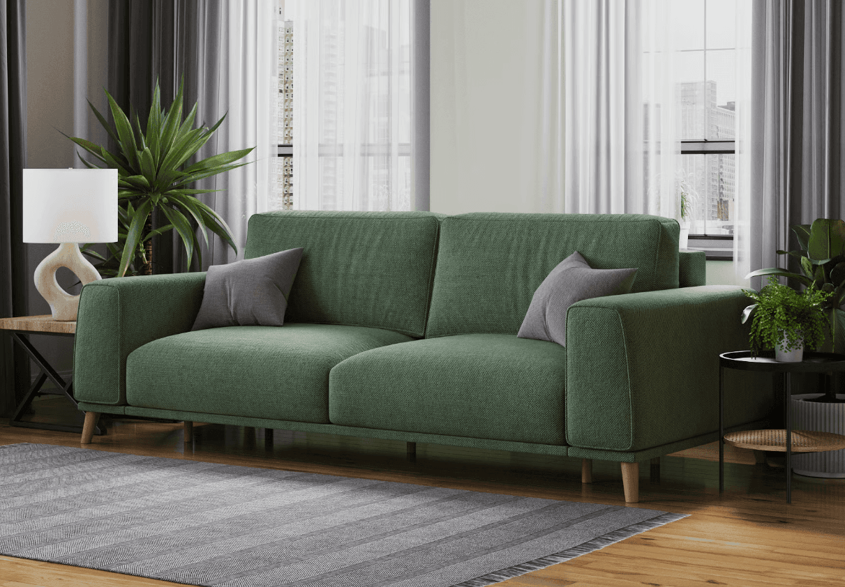 Furniture Lifestyle Rendering Before Production Pre-order campaign for a furniture collection launched before manufacturing